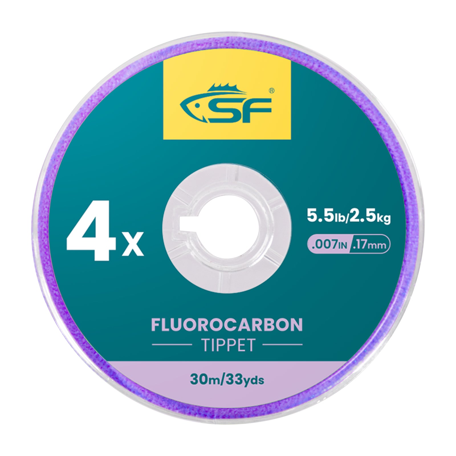 SF Clear Fluorocarbon Fly Fishing Tippet Line