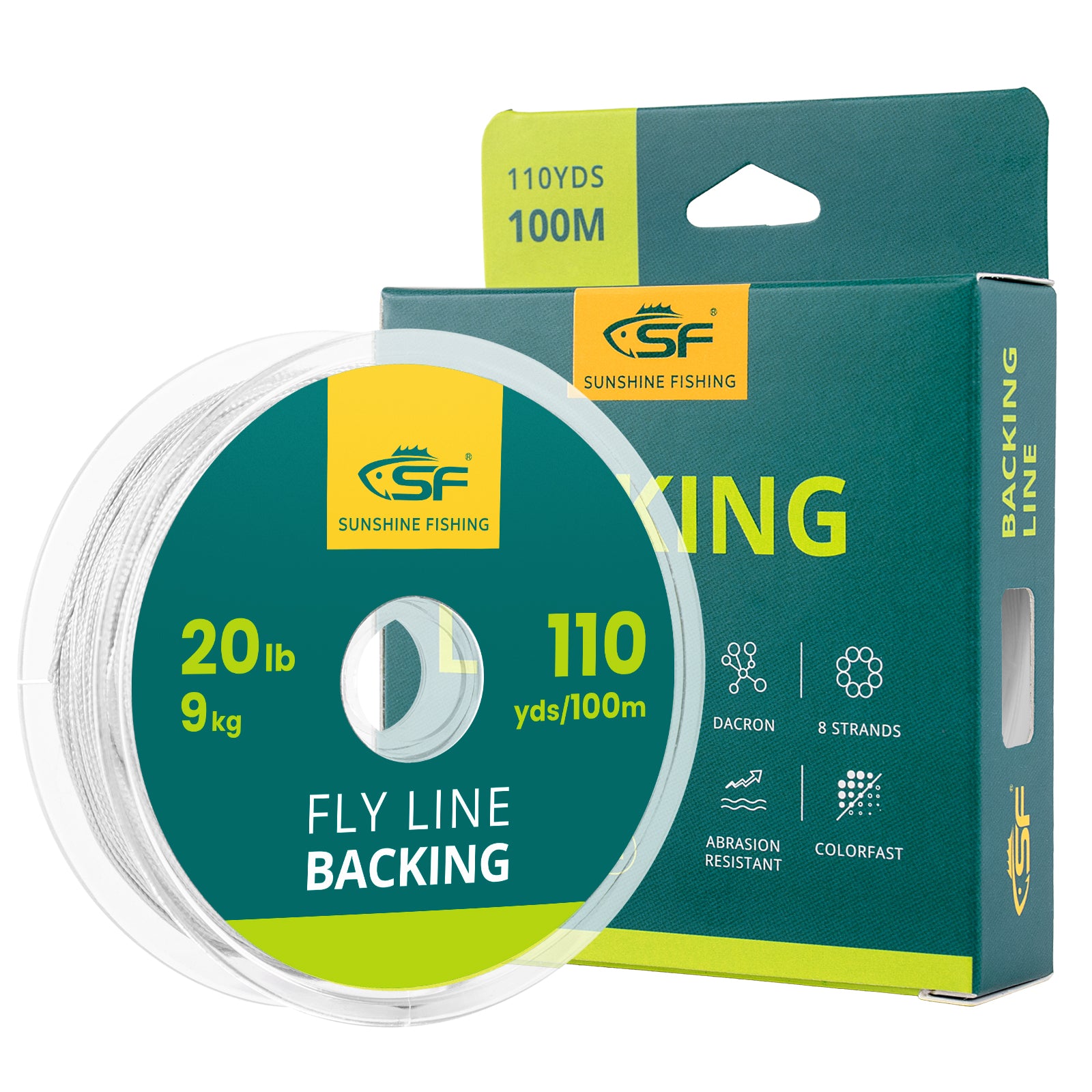 Fly Line Backing SF Fly Fishing Backing Line - 20LB/30LB Dacron