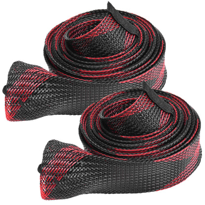 SF Fly Rod Cover Braided Mesh Rod Sleeve Half and Full Size