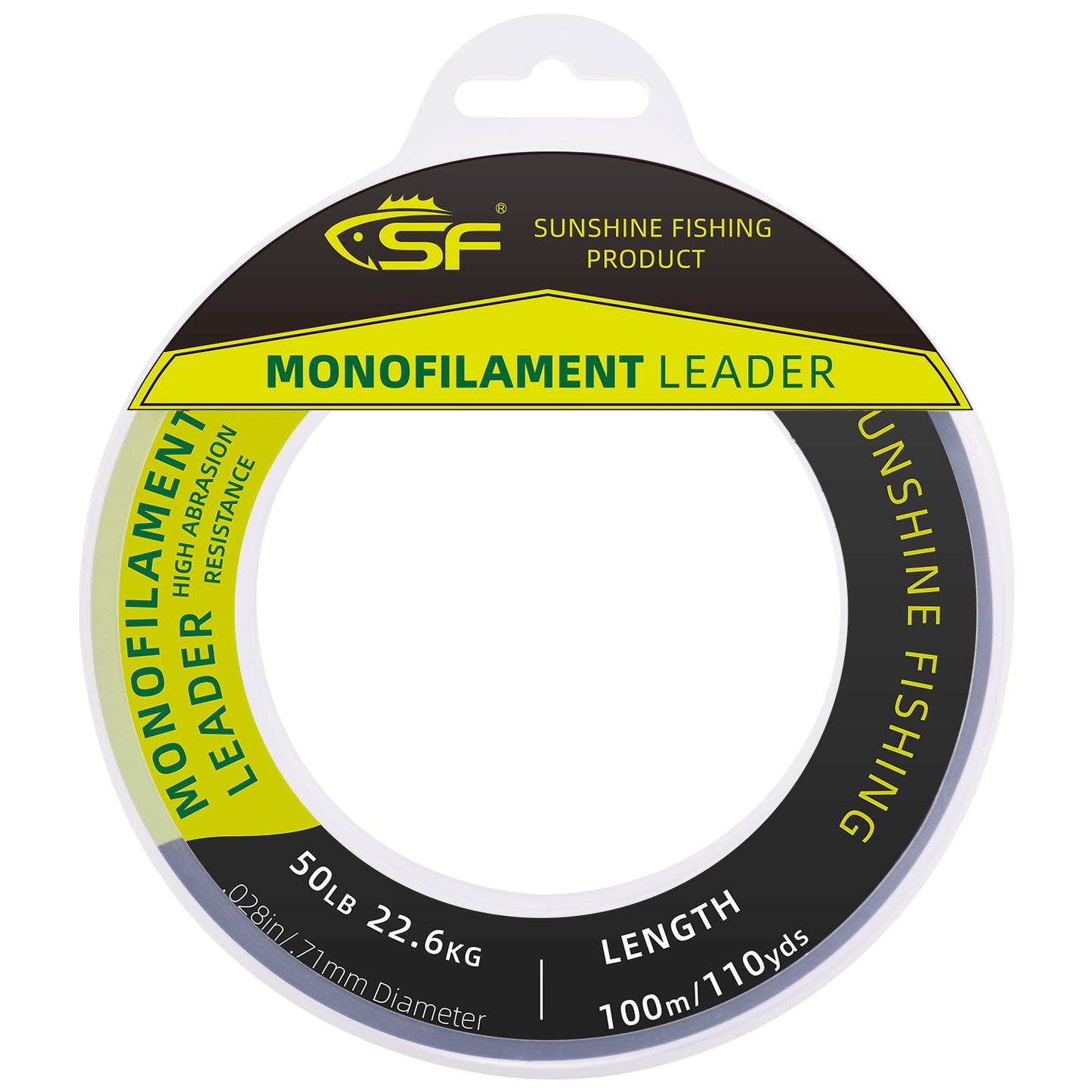 SF Monofilament Leader Line for Saltwater 30LB to 400LB – Sunshine