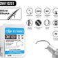 SF Curved Nymph Scud Pupa Fly Tying Hooks Micro Barbed Black Nickel High Carbon Steel Fly Hook with Mini Box #10#12#14#16 100Pcs