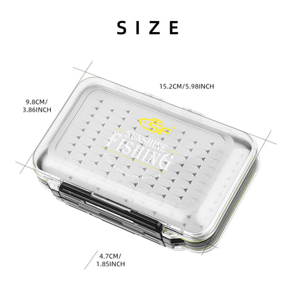 SF Fly Fishing Silicon Waterproof Fly Box
