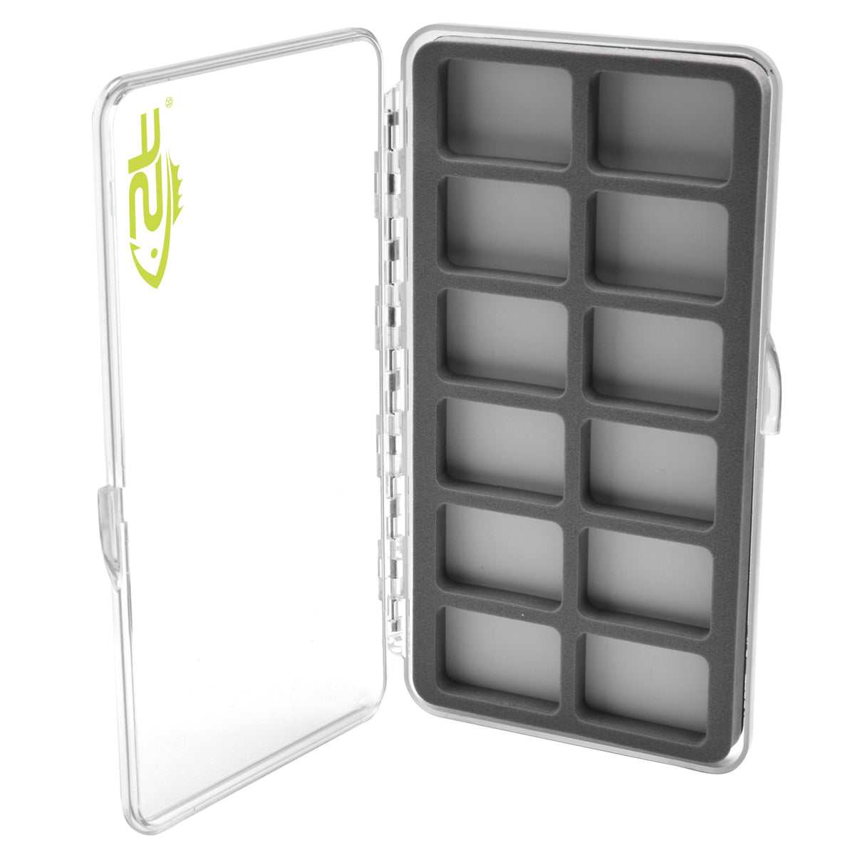 SF Slim Floatable Fly Box Super Thin Clear Multi Magnetic 6/12/18 Compartments