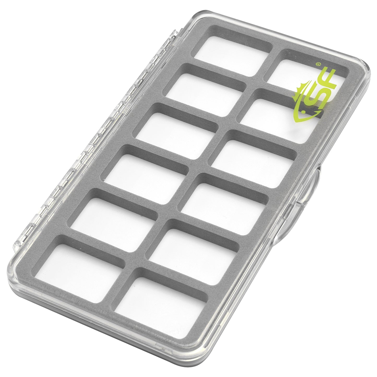 SF Slim Floatable Fly Box Super Thin Clear Multi Magnetic 6/12/18 Compartments