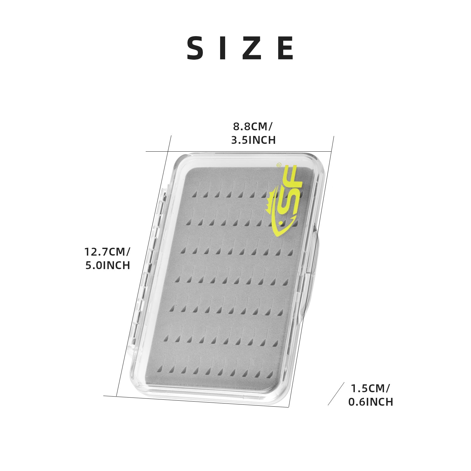 SF Super Slim Fly Fishing Trout Flies Fly Box