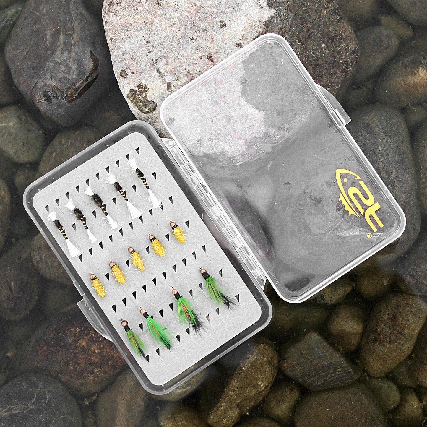 SF Super Slim Fly Fishing Trout Flies Fly Box