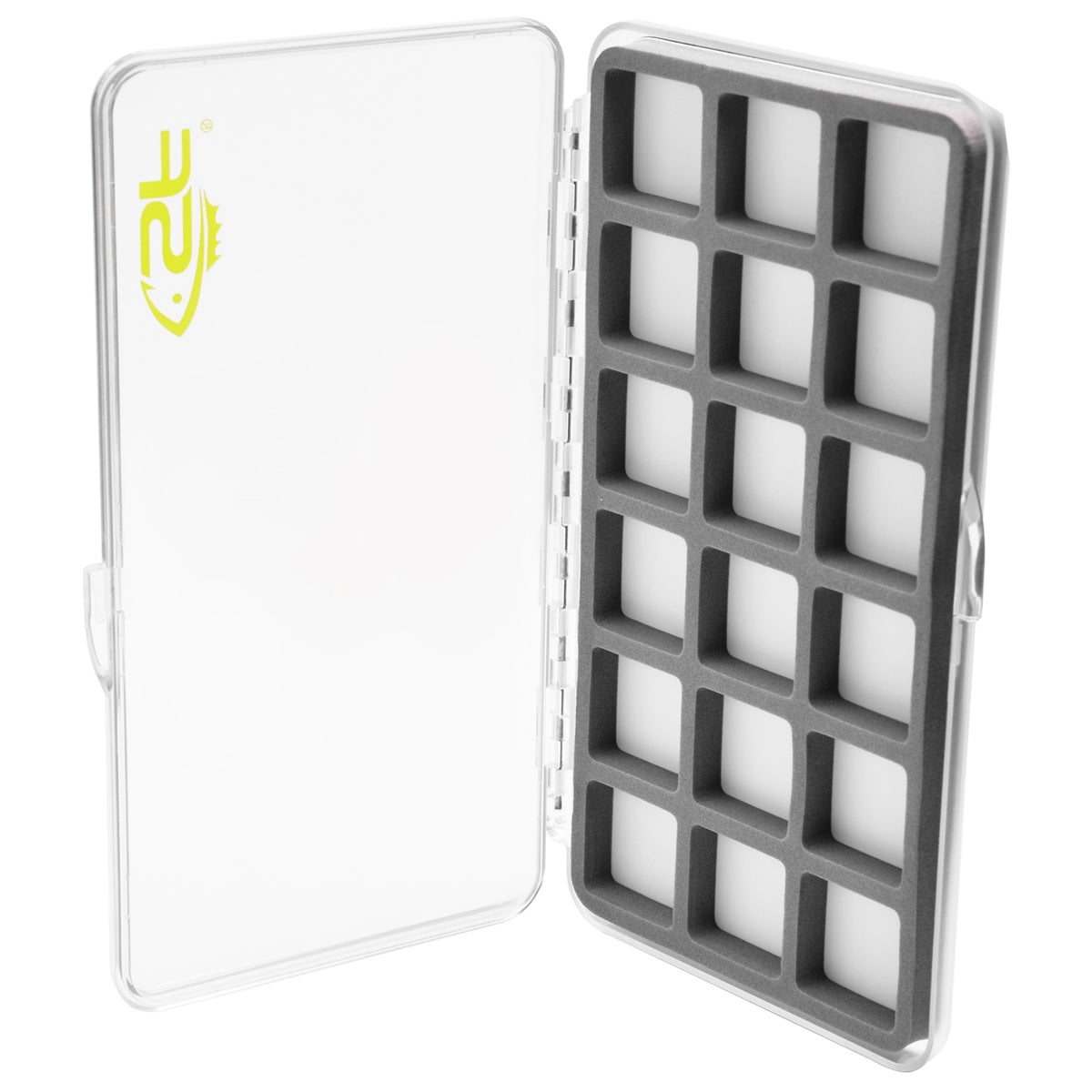 SF Slim Floatable Fly Box Super Thin Clear Multi Magnetic 6/12/18 Compartments