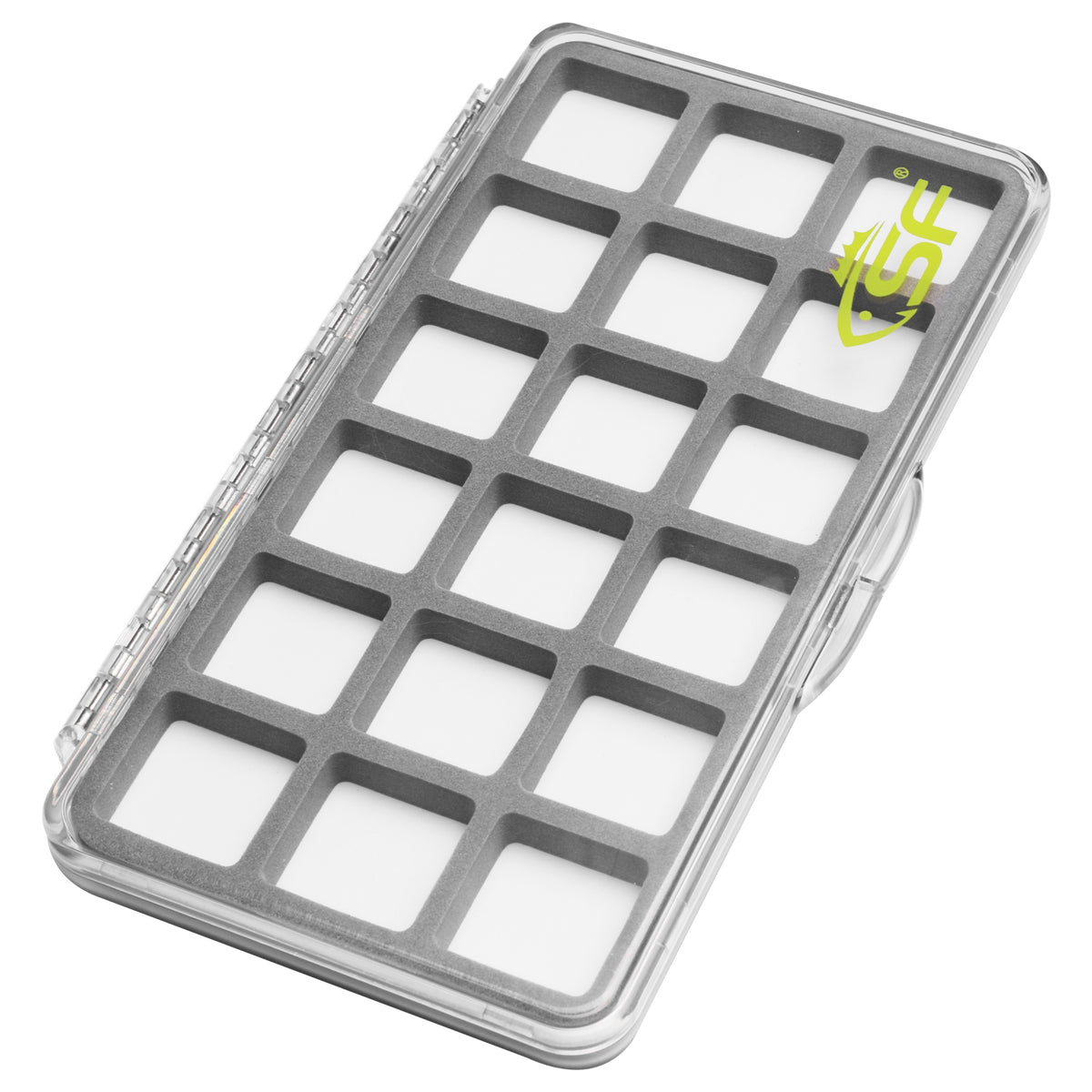 SF Slim Floatable Fly Box Super Thin Clear Multi Magnetic 6/12/18 Compartments