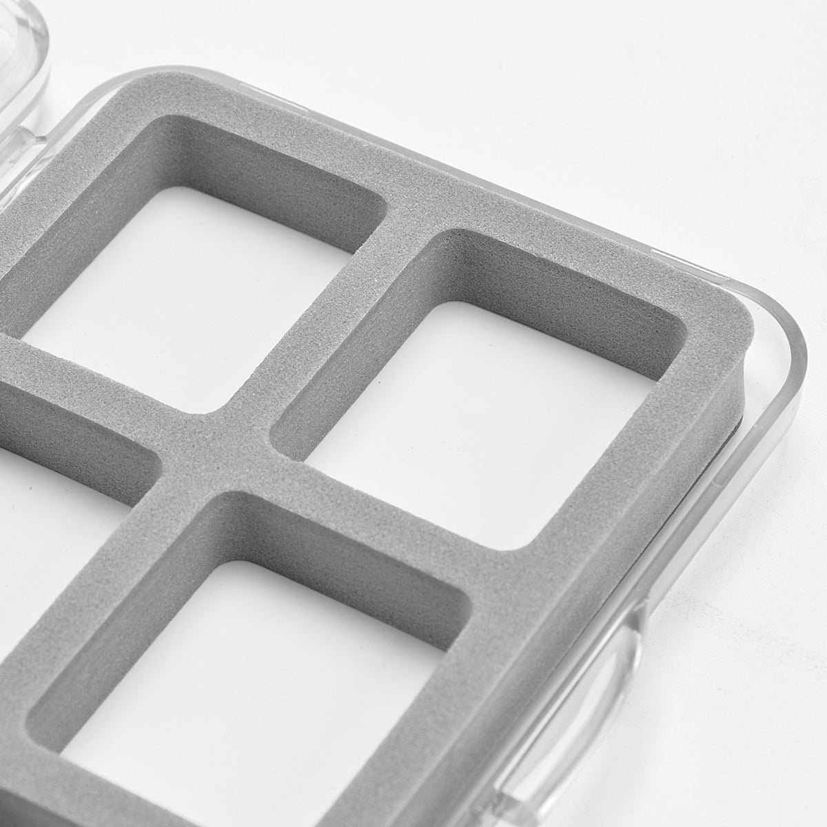 SF Slim Floatable Fly Box Super Thin Clear Multi Magnetic 6/12/18 Compartments