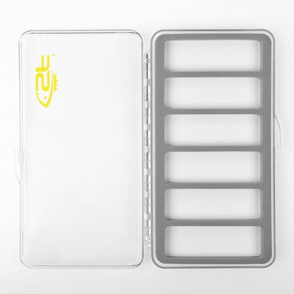 SF Slim Floatable Fly Box Super Thin Clear Multi Magnetic