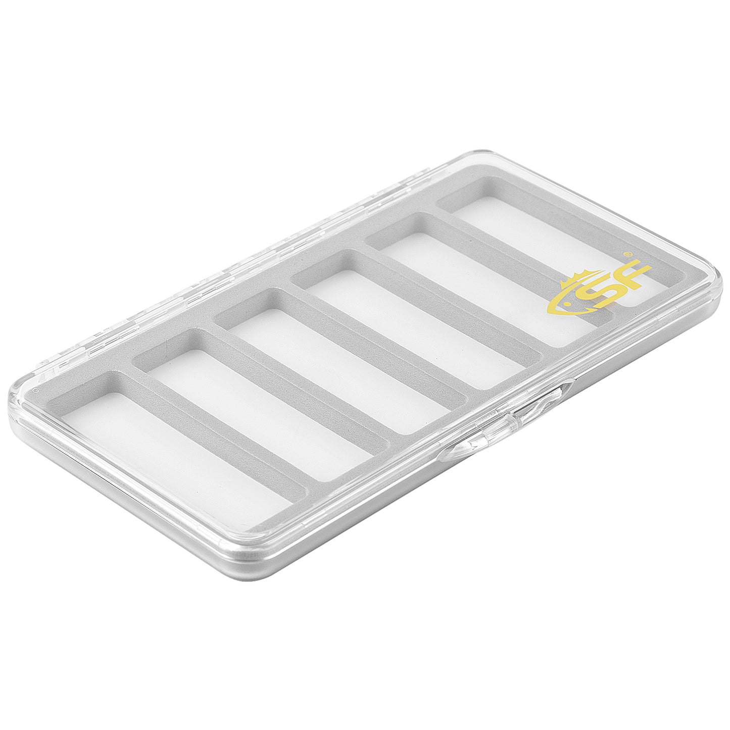 SF Slim Floatable Fly Box Super Thin Clear Multi Magnetic