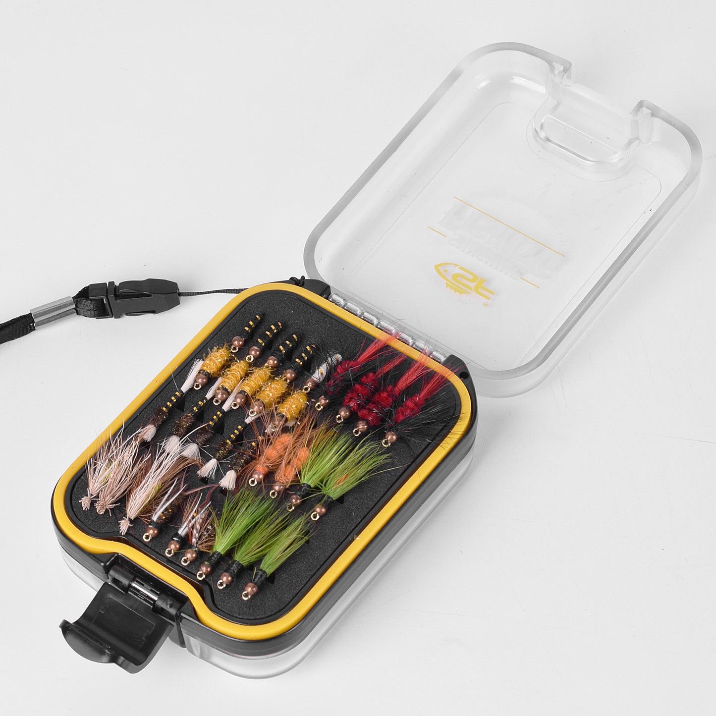 SF Plastic Waterproof Pocket Fly Fishing Box