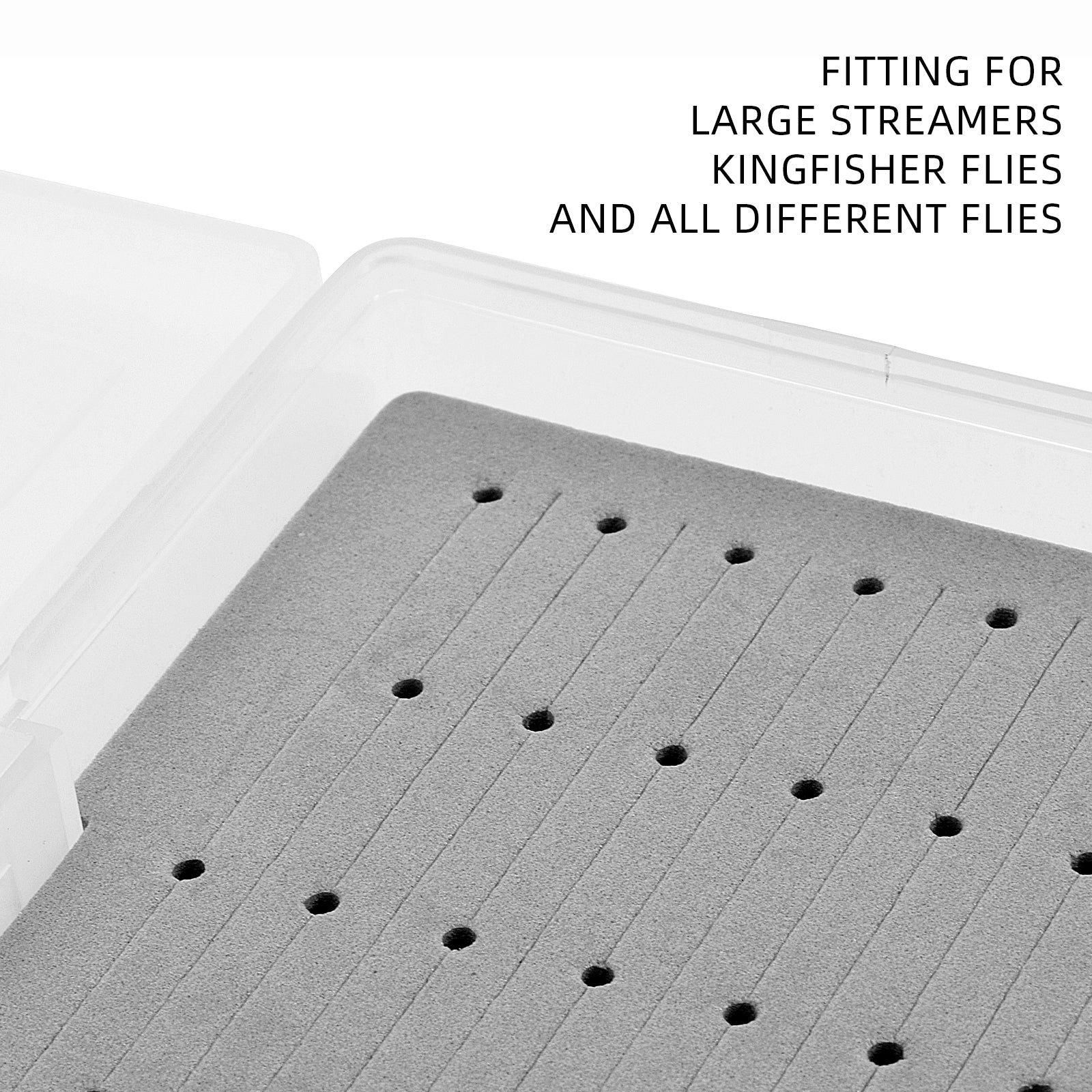 SF Collection Fly Boxes Clear Fly Fishing Box A4 Extra Large Capacity –  Sunshine Fishing Store