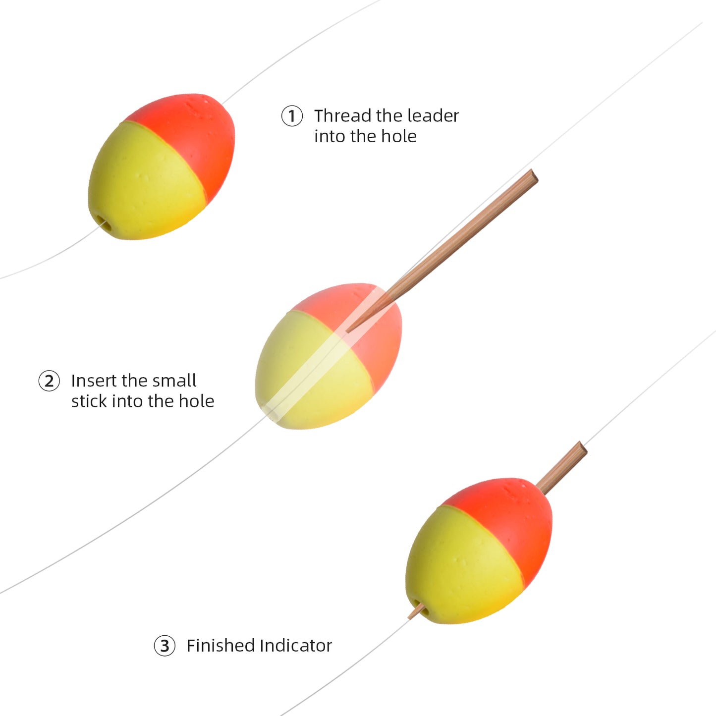 SF Foam Strike Indicators Bobbers