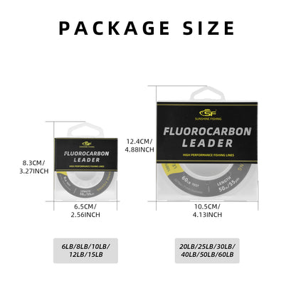 SF 100% Pure Fluorocarbon Leader