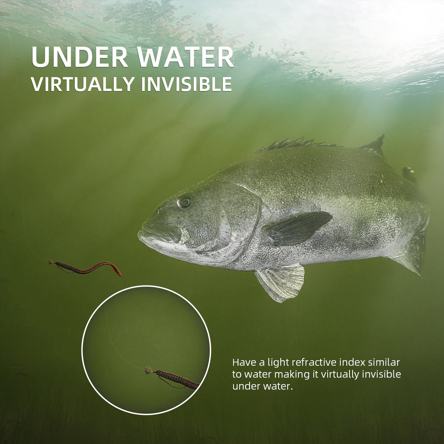 SF 100% Pure Fluorocarbon Leader