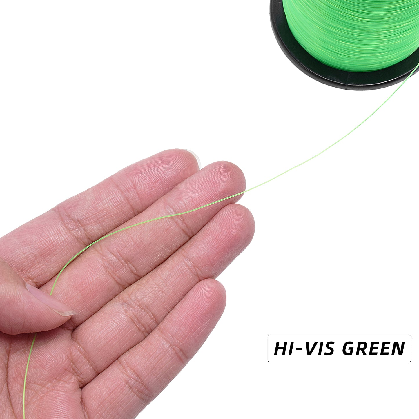SF Monofilament Fishing Line with Spool 8/10/12/15/20/25/30/40/50/60/80/100LB Clear/Green