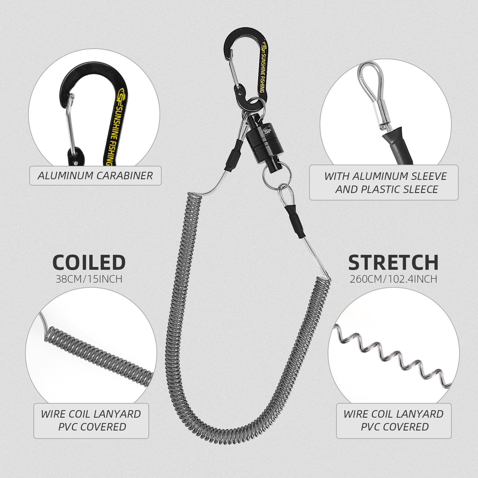 SF Fly Fishing Landing Rubber Net Tear Drop
