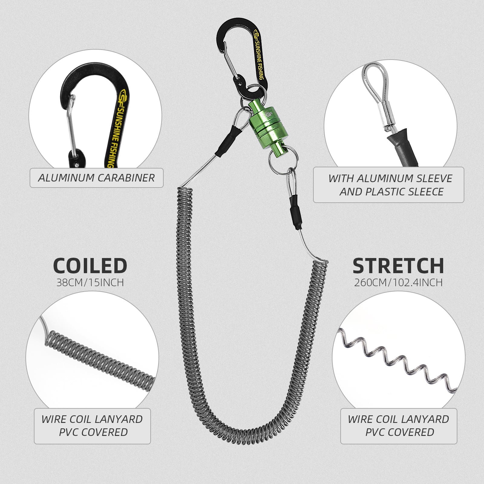 SF Fly Fishing Landing Rubber Net Tear Drop