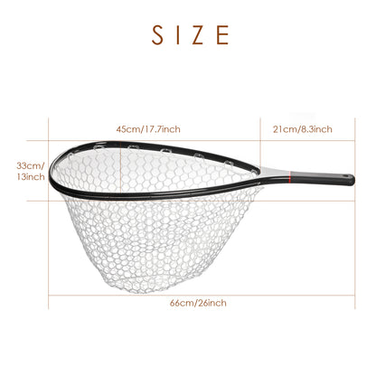 composite fly fishing nets SF Fly Fishing Stealth Carbon Fiber Landing Net (Large)