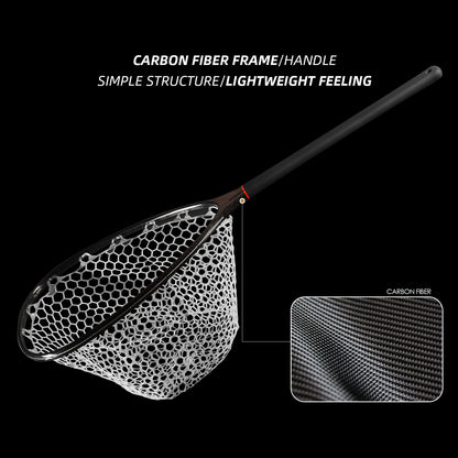 SF Mid Size Carbon Fishing Landing Net