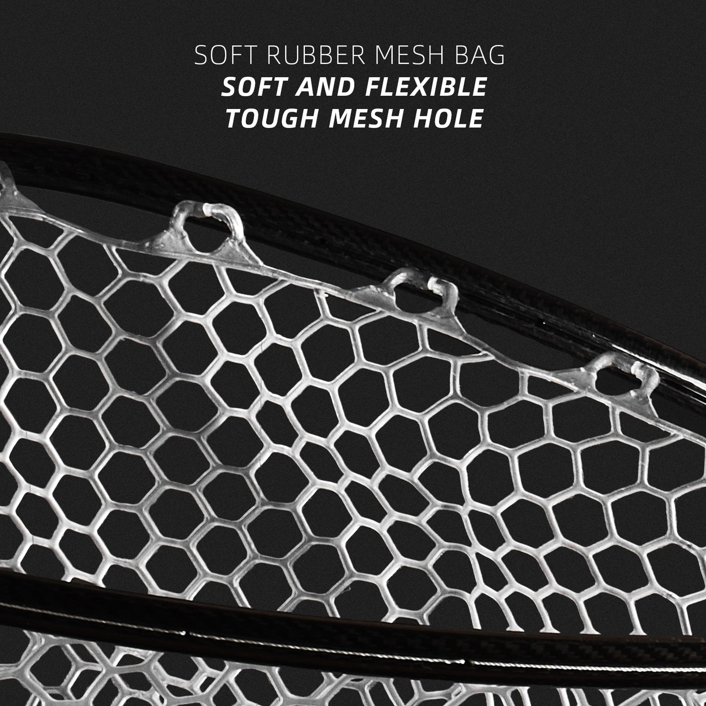 SF Mid Size Carbon Fishing Landing Net
