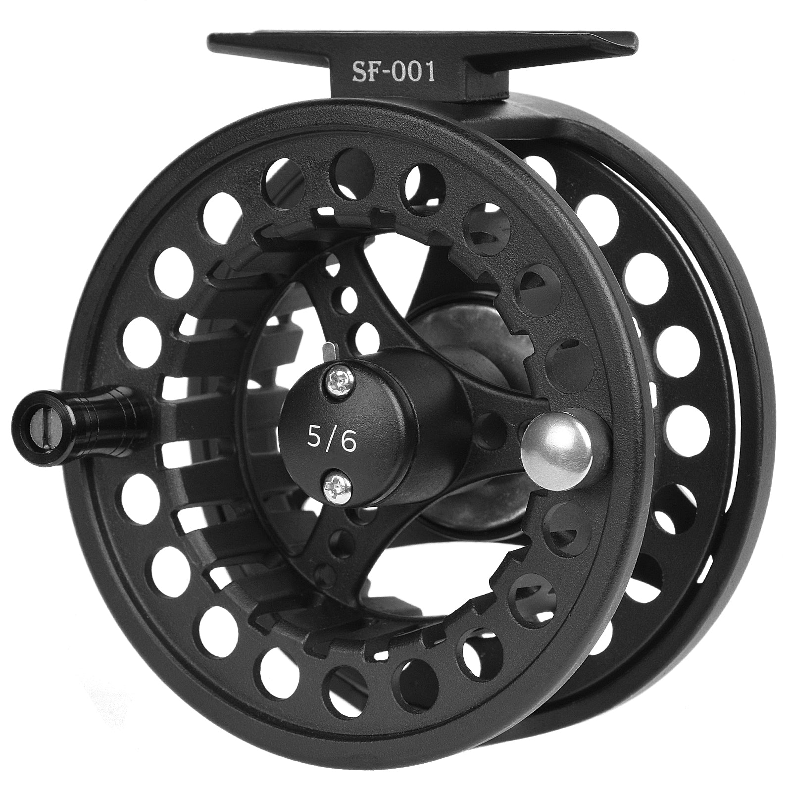 Angler Dream EX-ALC Fly Reel 3/4 5/6 7/8 9/10wt CNC Machined Large Arbor Aluminum Fly Fishing Reels Silver/Gunsmoke Fly Reels