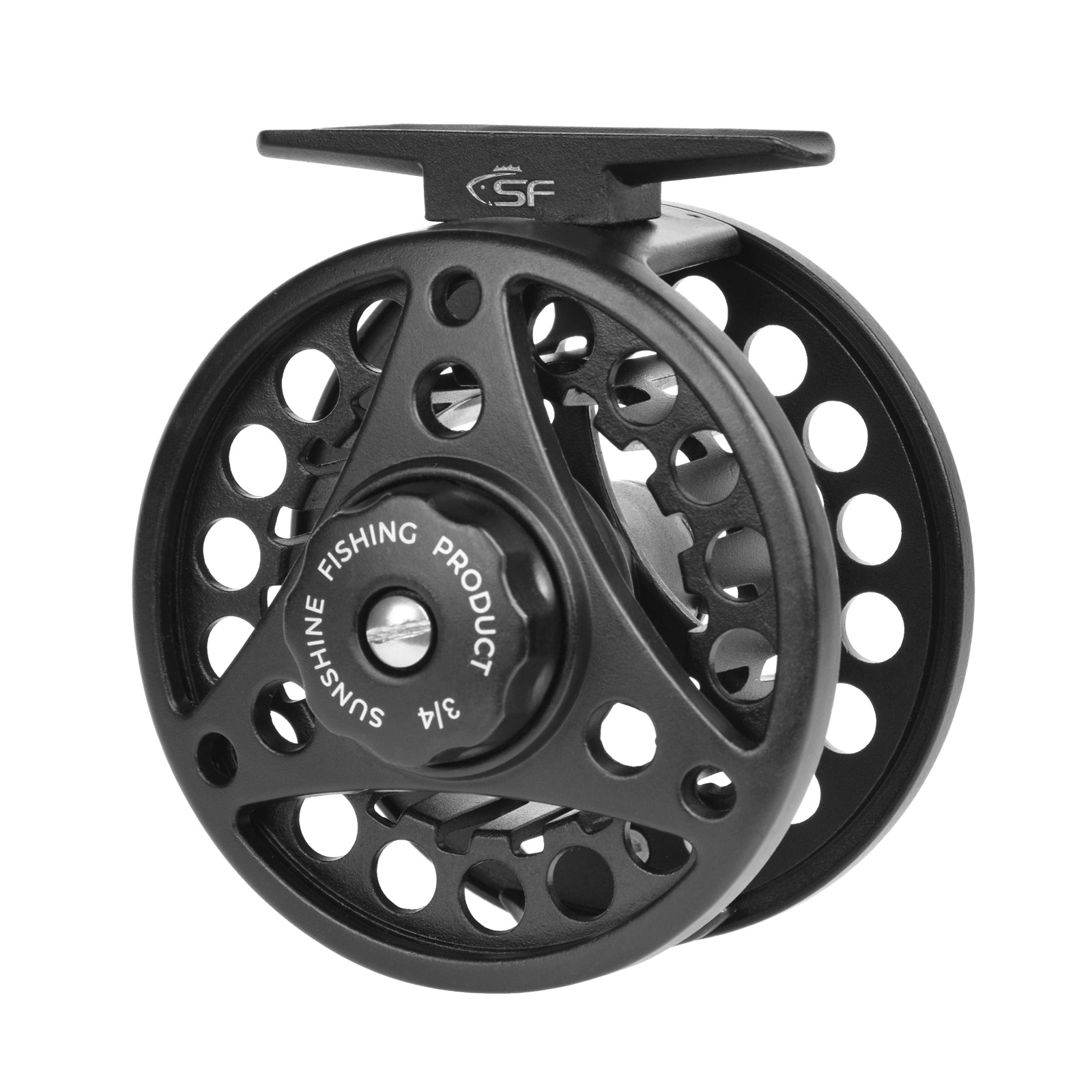 arbor fishing reel SF Large Arbor Fly Fishing Reel with Aluminum Alloy Body 3/4wt 5/6wt 7/8wt