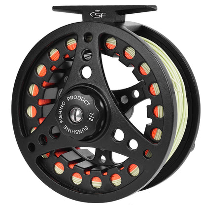 8wt fly reel shootout SF Large Arbor Fly Fishing Reel 7/8wt Aluminum Alloy Body Die-Cast Mat