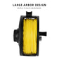 SF Large Arbor Fly Fishing Reel 7/8wt Aluminum Alloy Body Die-Cast Matt Black Pre-Loaded Fly Reel with Line Combo Fluorescent Yellow Fly Line