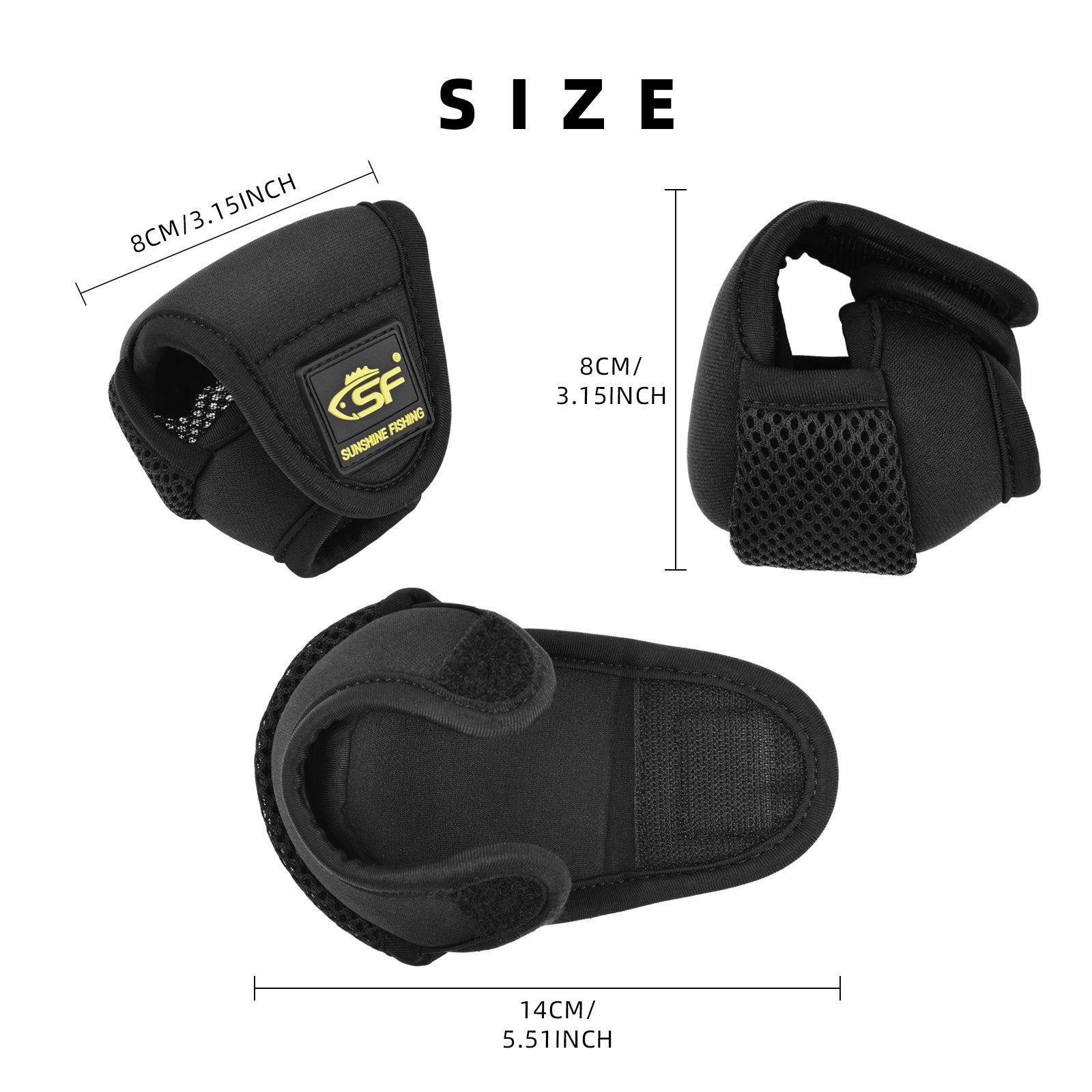 baitcasting reel pads SF Low Profile Casting Baitcast Reels Cover