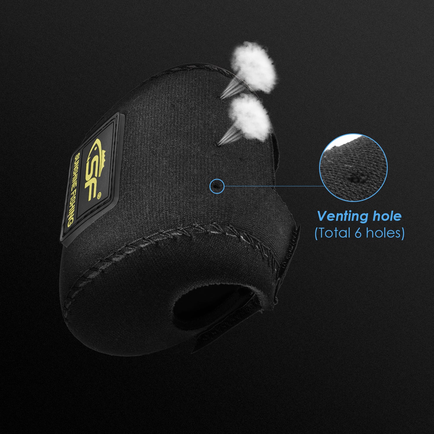 SF Low Profile Neoprene Baitcaster Reel Covers (Baitcast up to 200 Series)
