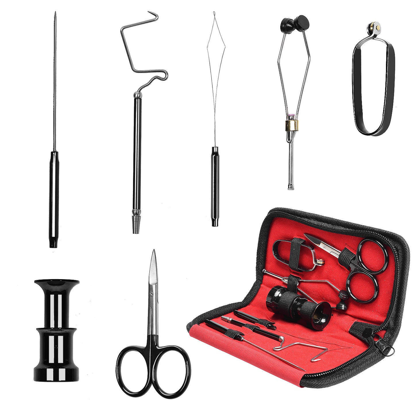 SF Fly Fishing Tying Tools Gear Assortment