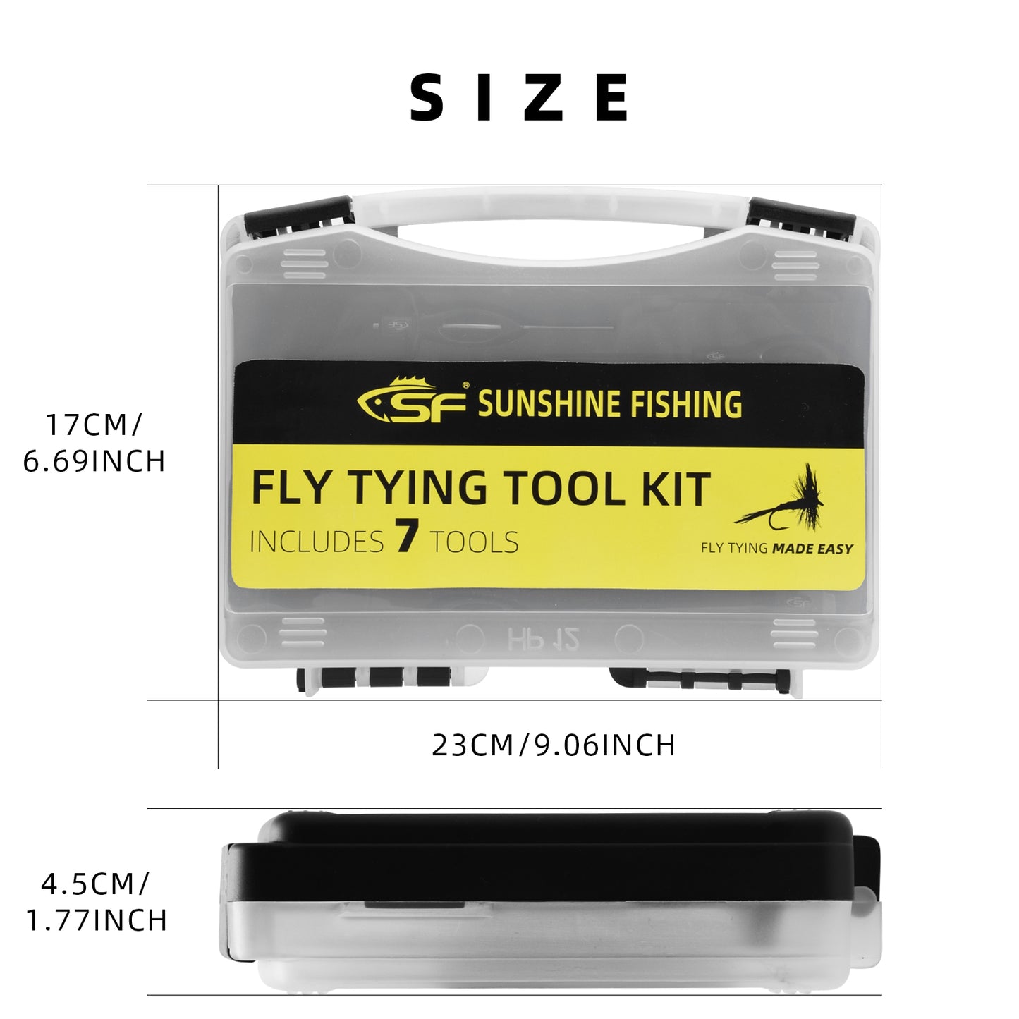 SF Fly Tying Tool Kit 7 in 1