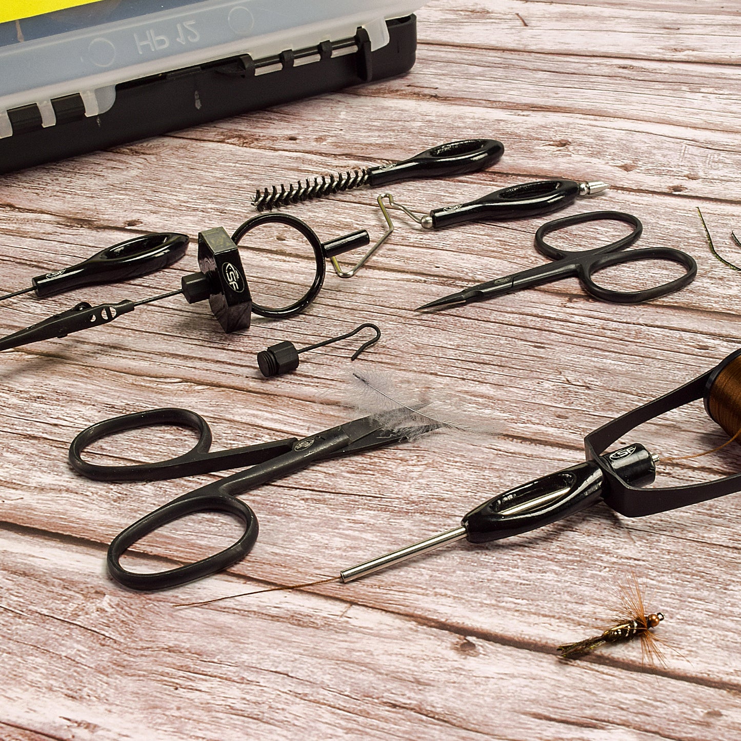 SF Fly Tying Tool Kit 7 in 1