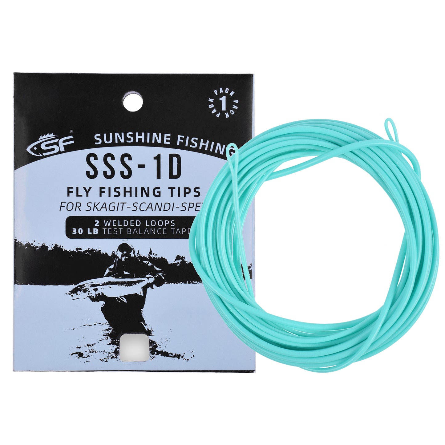 SF Skagit Tips Scandi 1D with 2 Welded Loops 10/12/15FT  (90/110/125GR)