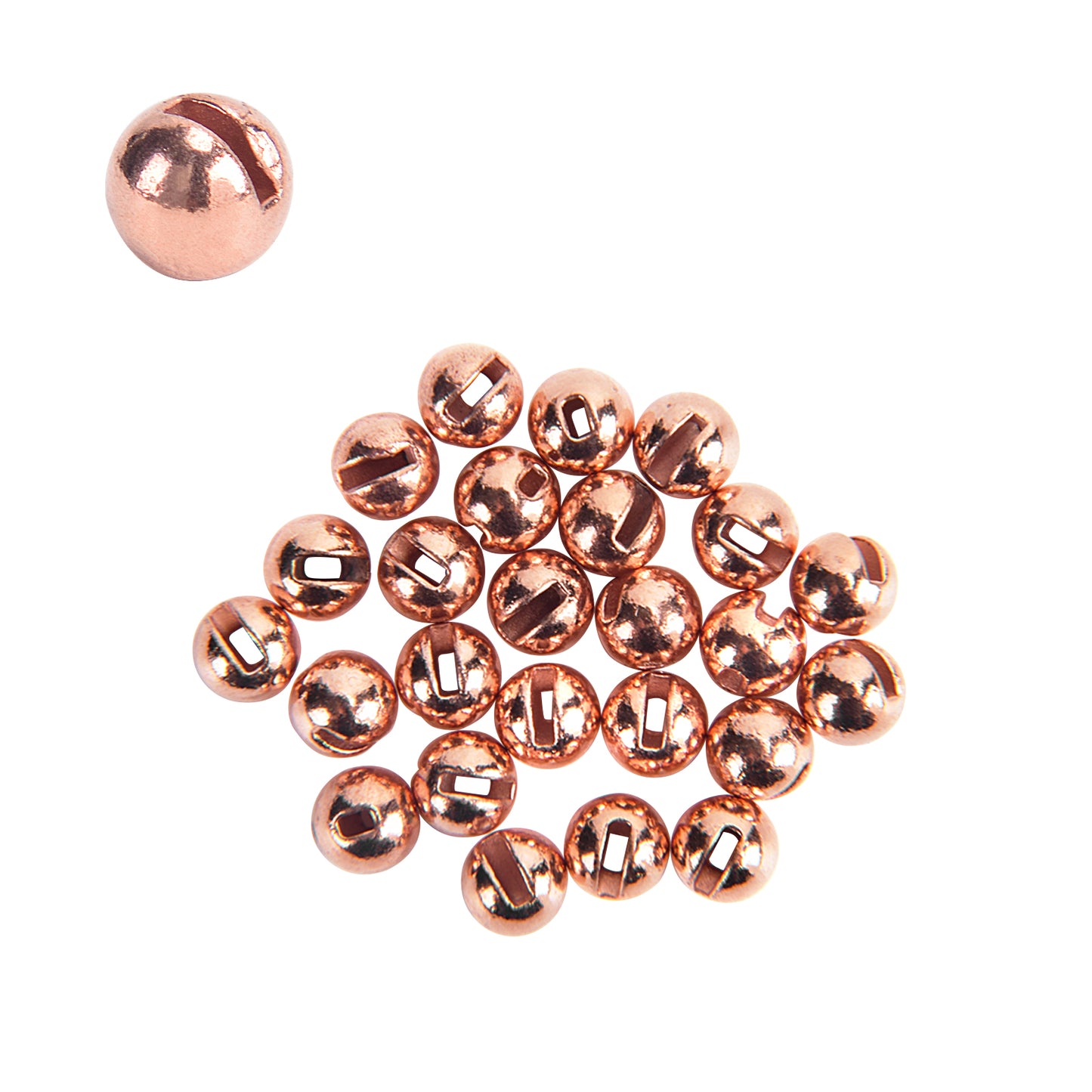 SF Slotted Tungsten Beads Head Eyes (25 pieces/pack)